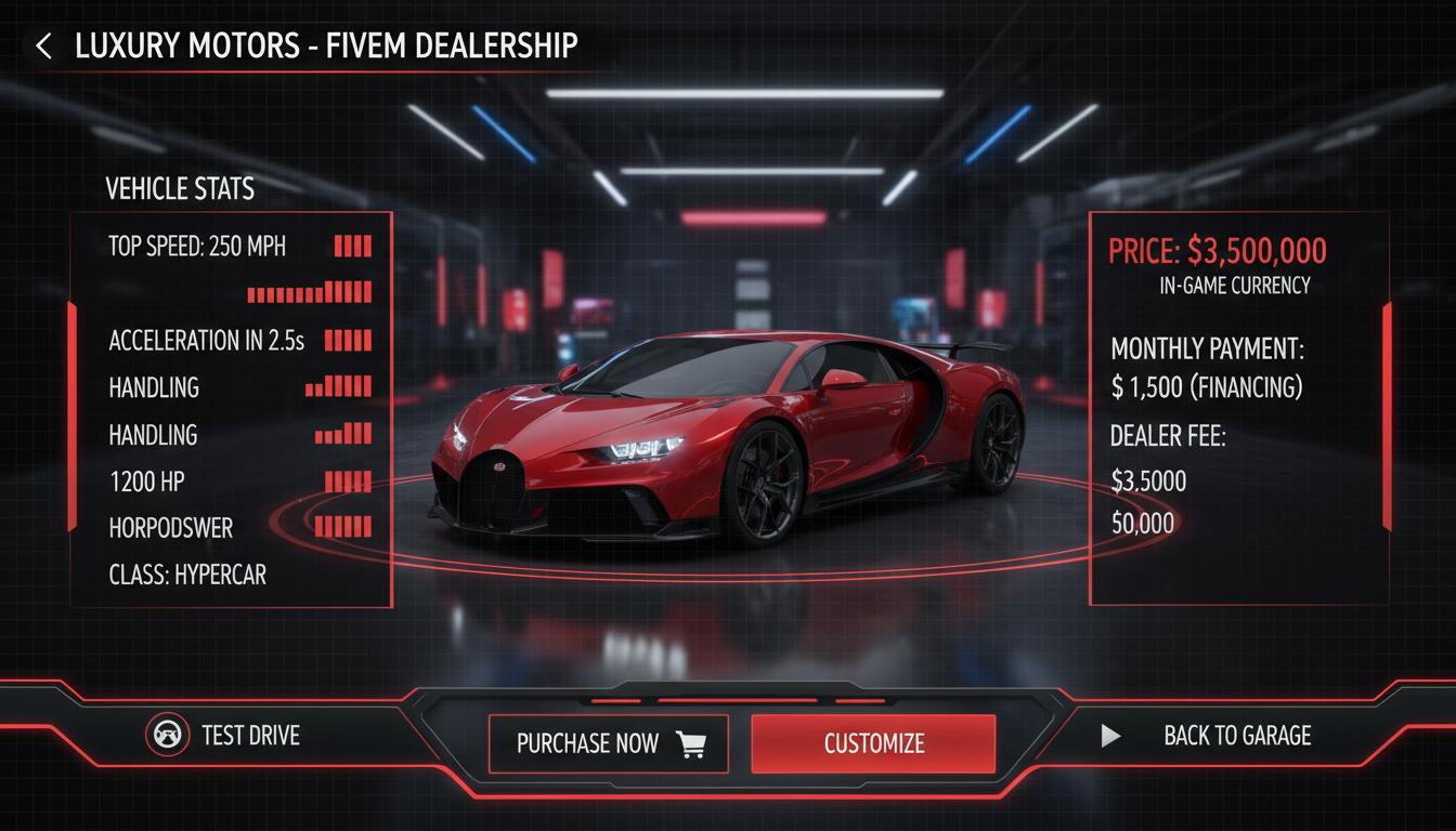 Vehicle Dealership